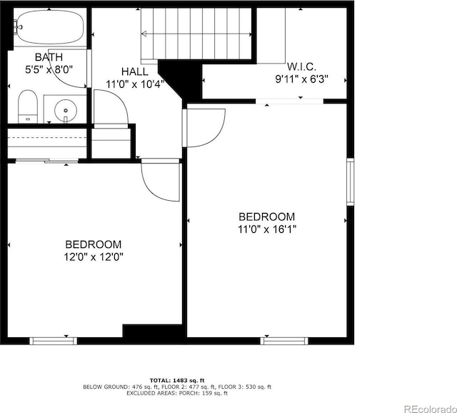 1366 Firefly Cir, Colorado Springs, CO 80916 - home floor plan