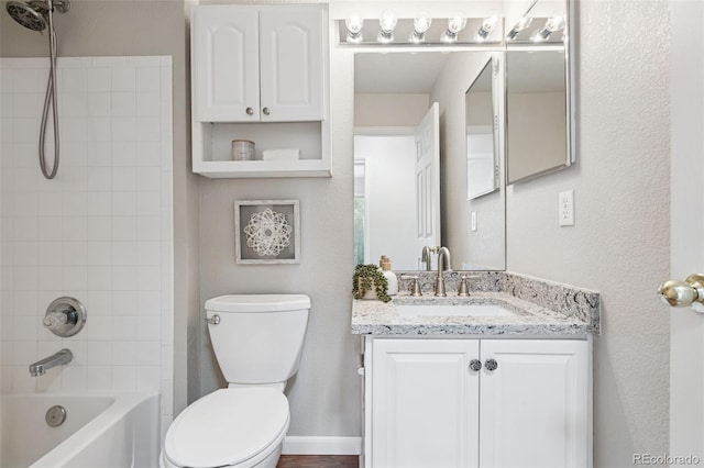 9579 Bighorn Way, Littleton, CO 80125 - full bath featuring vanity and tub / shower combination