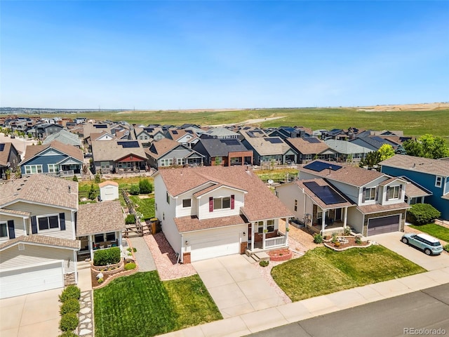 9579 Bighorn Way, Littleton, CO 80125 - aerial perspective of suburban area