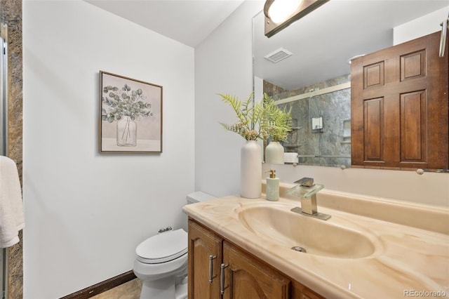 6207 Elbert Pl, Parker, CO 80134 - full bathroom with vanity and a shower stall