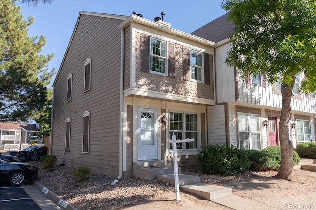 view of townhome / multi-family property