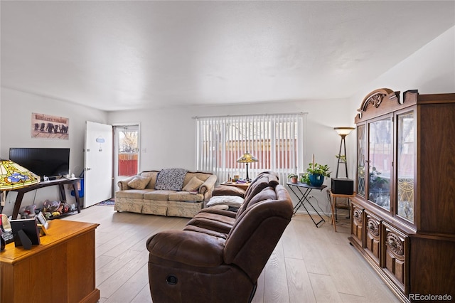 1112 W Mesa Ave Unit 1114, Pueblo, CO 81004 - living area featuring light wood-style floors