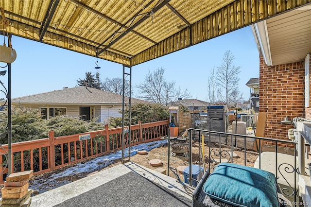 view of patio / terrace