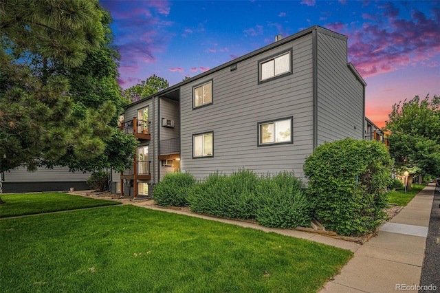 16259 W 10th Ave Unit K-3, Golden, CO 80401 - view of front of property featuring a front lawn and a balcony