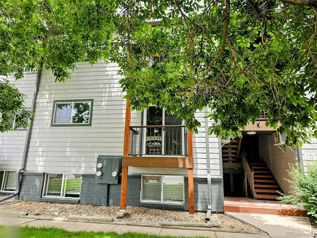 16259 W 10th Ave Unit K-3, Golden, CO 80401 - view of front of house with stairway