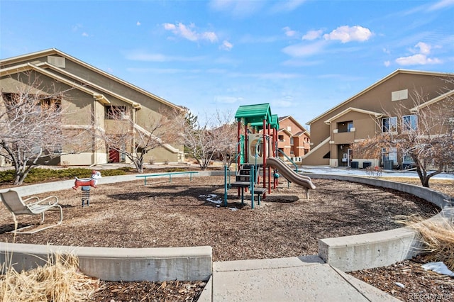 view of communal playground