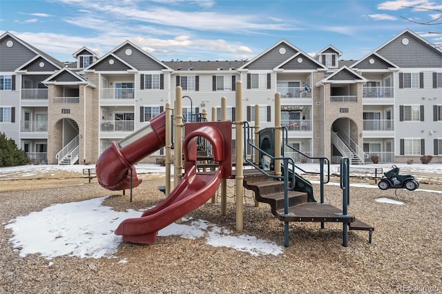 view of community playground