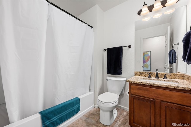 12753 Leyden St Unit C, Thornton, CO 80602 - bathroom with vanity and shower / tub combo with curtain