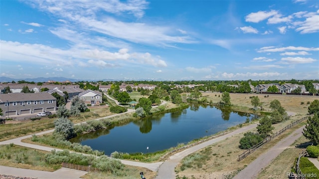 12753 Leyden St Unit C, Thornton, CO 80602 - aerial view of residential area with a nearby body of water