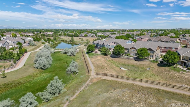 12753 Leyden St Unit C, Thornton, CO 80602 - aerial perspective of suburban area featuring a nearby body of water