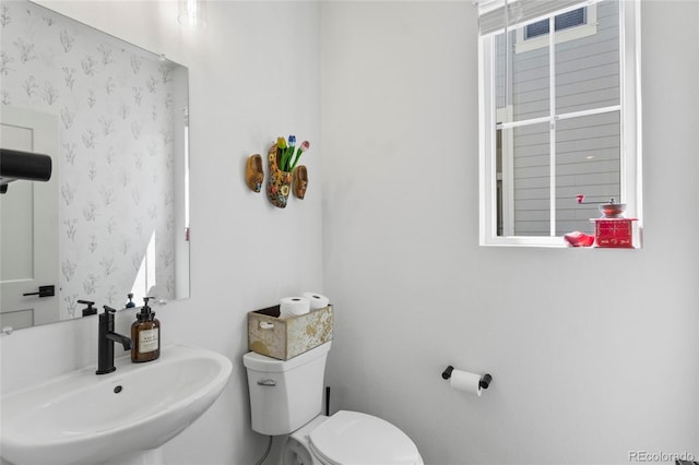175 Westerly Blvd, Erie, CO 80516 - bathroom with wallpapered walls