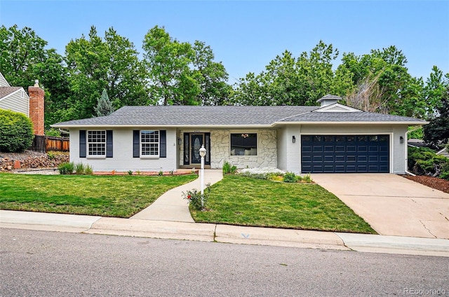 6874 S Detroit Cir, Centennial, CO 80122 - view of front of property featuring an attached garage and concrete driveway