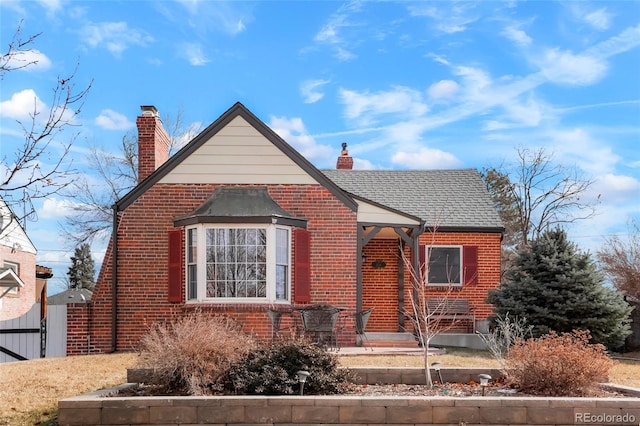 view of bungalow-style home