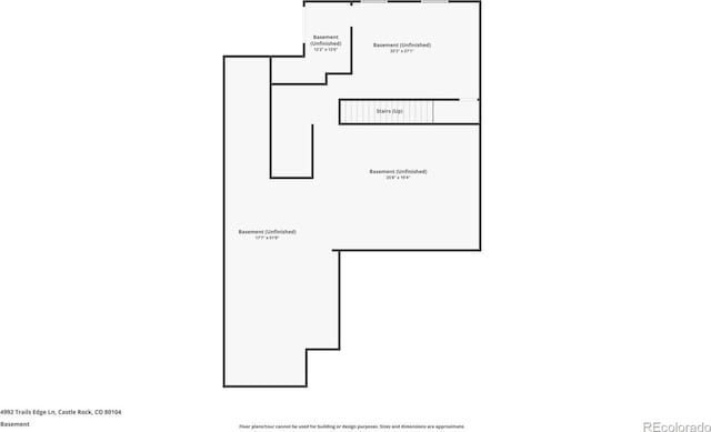 4992 Trails Edge Ln, Castle Rock, CO 80104 - floor plan / room layout