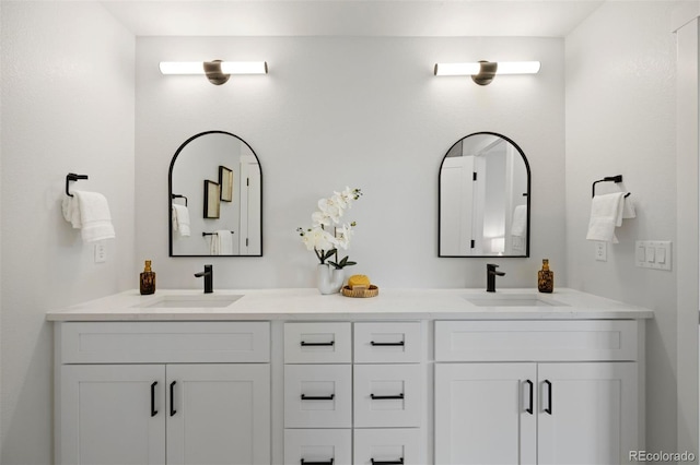 4018 Upham St, Wheat Ridge, CO 80033 - bathroom with a sink and double vanity