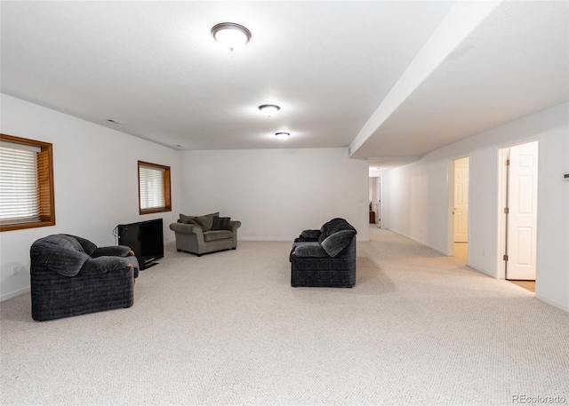 1660 Old Antlers Way, Monument, CO 80132 - carpeted living room with baseboards