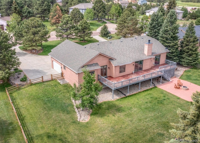1660 Old Antlers Way, Monument, CO 80132 - view from above of property