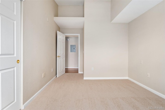 7440 S Blackhawk St Unit 7-303, Englewood, CO 80112 - unfurnished bedroom with carpet, baseboards, and electric panel