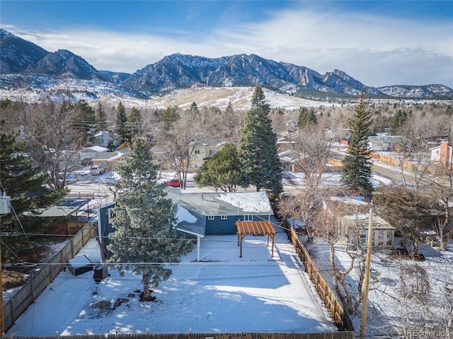 1120 Hartford Dr, Boulder, CO 80305 - view of mountain background
