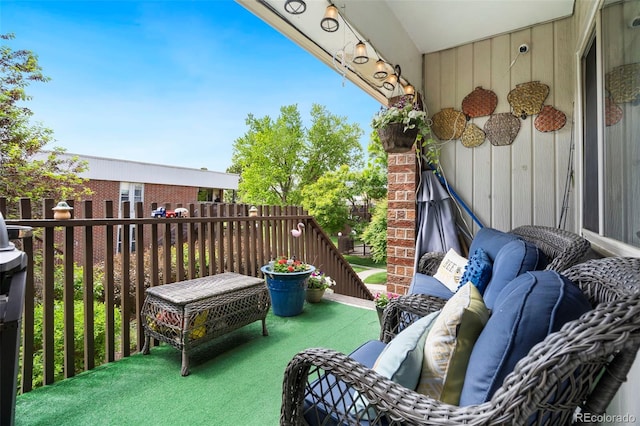 3663 S Sheridan Blvd Unit O15, Denver, CO 80235 - balcony featuring outdoor lounge area