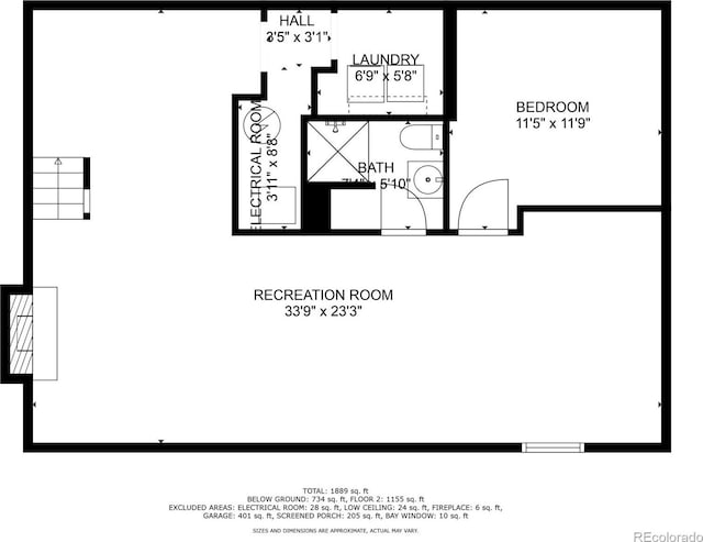 3541 E 118th Ave, Thornton, CO 80233 - view of floor plan / room layout