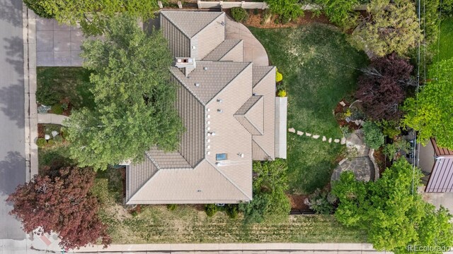 172 S Forest St, Denver, CO 80246 - aerial view of property and surrounding area