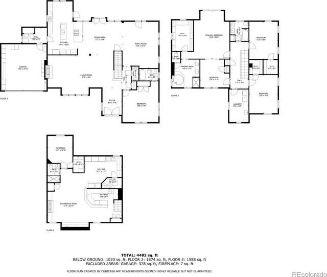 172 S Forest St, Denver, CO 80246 - room layout