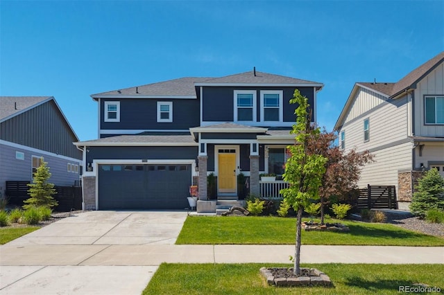 27130 E Maple Ave, Aurora, CO 80018 - view of front facade with a garage, roof with shingles, and driveway
