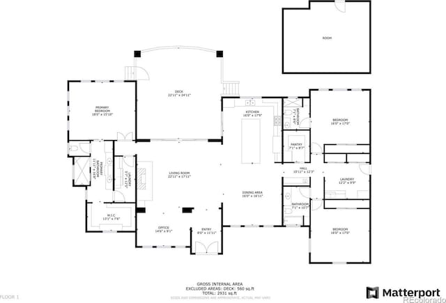 31455 Half Peak Trl, Pine, CO 80470 - room layout