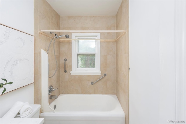 5680 W 41st Ave, Wheat Ridge, CO 80212 - full bathroom with bathtub / shower combination and toilet