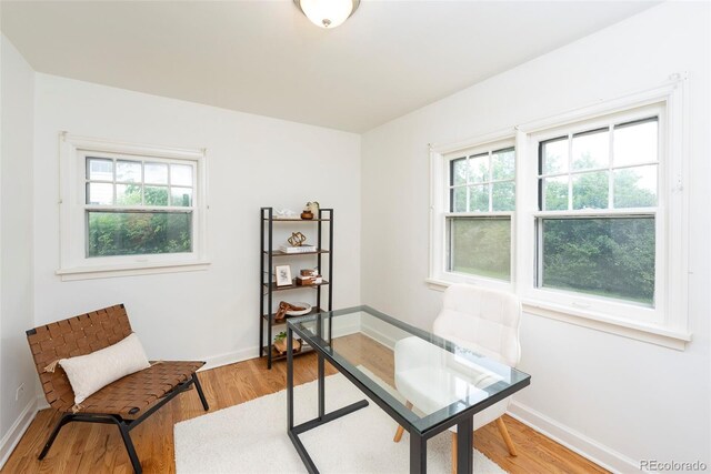 5680 W 41st Ave, Wheat Ridge, CO 80212 - office space featuring light wood-style flooring and baseboards