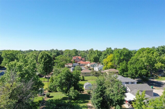 5680 W 41st Ave, Wheat Ridge, CO 80212 - aerial perspective of suburban area with a forest