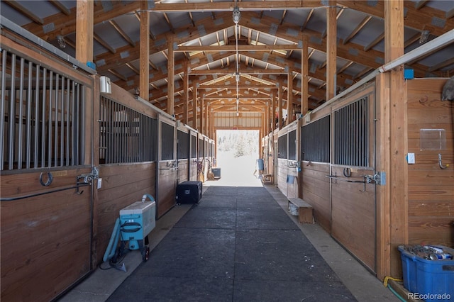 view of stable