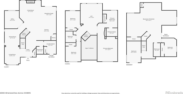 24355 E Briarwood Ave, Aurora, CO 80016 - plan