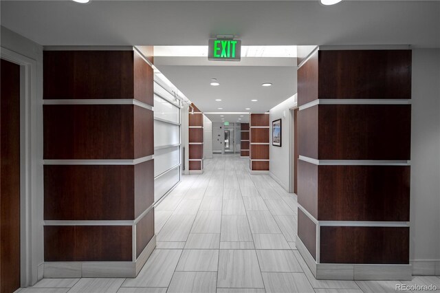 1700 Bassett St Unit 1119, Denver, CO 80202 - hall with recessed lighting