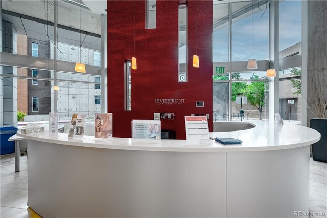 1700 Bassett St Unit 1119, Denver, CO 80202 - reception with a high ceiling
