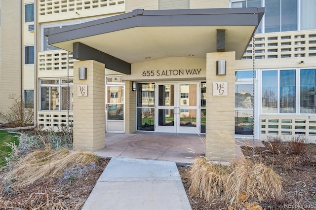 view of property entrance