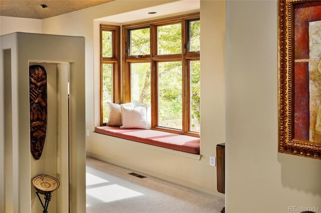 8932 Eastridge Rd, Golden, CO 80403 - doorway to outside with carpet flooring and baseboards