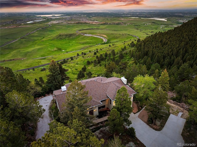 8932 Eastridge Rd, Golden, CO 80403 - aerial view of property and surrounding area