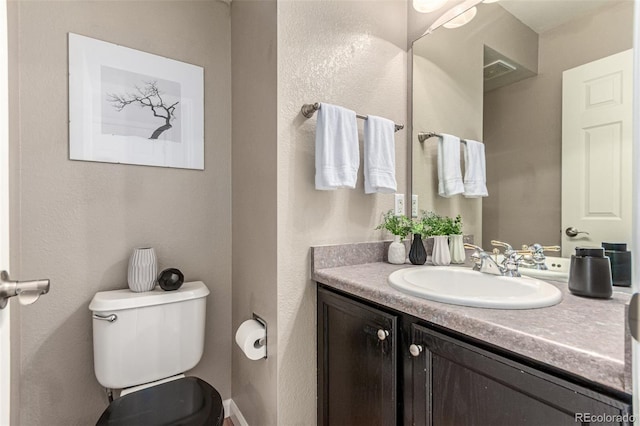 392 Driftwood Cir, Lafayette, CO 80026 - half bathroom with toilet and vanity