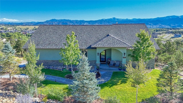1112 Poncha Springs Ln, Poncha Springs, CO 81242 - bird's eye view with a mountain view