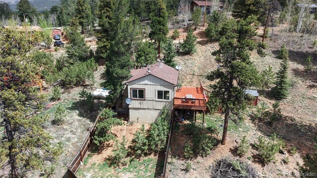 60 Ball Rd, Bailey, CO 80421 - aerial view of property and surrounding area