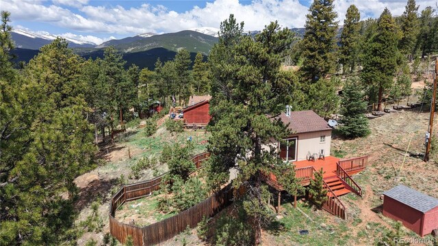 60 Ball Rd, Bailey, CO 80421 - view of subject property featuring mountains