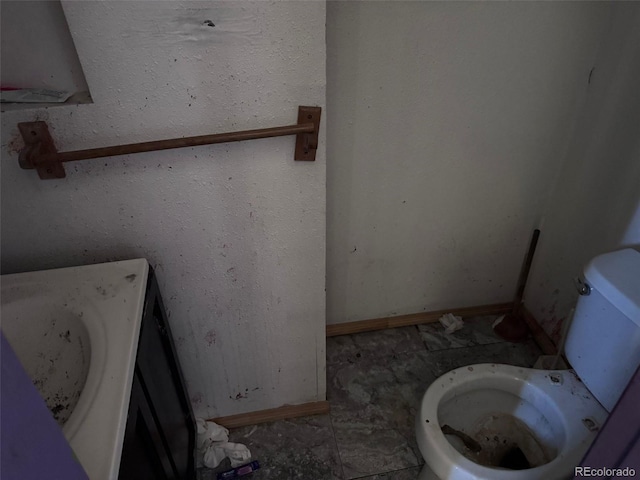 bathroom with toilet