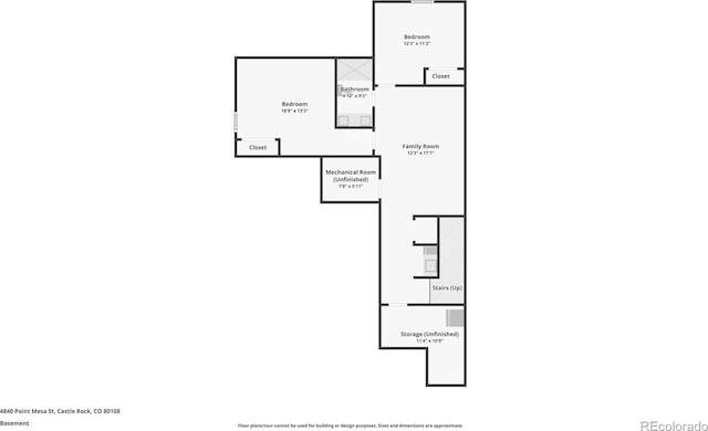 floor plan / room layout