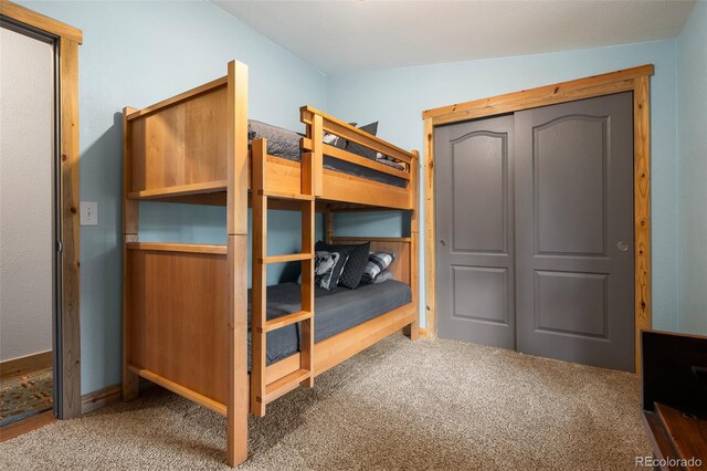 110 County Road 652, Grand Lake, CO 80447 - bedroom featuring carpet and a closet