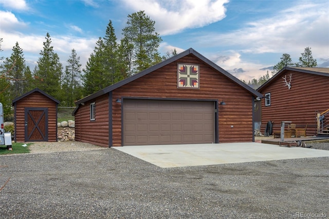 110 County Road 652, Grand Lake, CO 80447 - view of detached garage