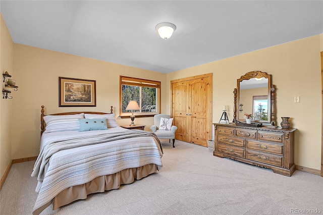 10786 Marclif Rd, Conifer, CO 80433 - bedroom featuring carpet floors, multiple windows, and baseboards
