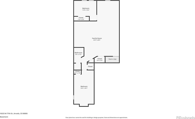 10223 W 77th Dr, Arvada, CO 80005 - view of property floor plan
