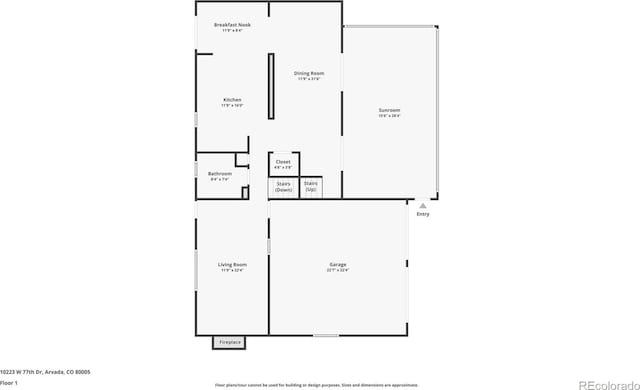 10223 W 77th Dr, Arvada, CO 80005 - view of room layout